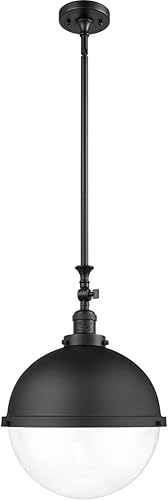 Innovations 206-BK-HFS-122-BK-LED Colgante LED de Franklin Restoration Collection