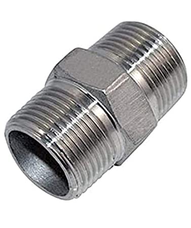 Panchsheel Brass 1/2 to 1/2 Inch Male Threaded Screwed Hex Nipple Pipe Quick Connector Pack of 1 (B0BGQ9RM4X) Amazon Price History, Amazon Price Tracker