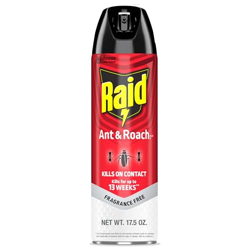 Raid Ant and Roach Killer, Fragrance Free, 17.5oz, buy 2 to save more