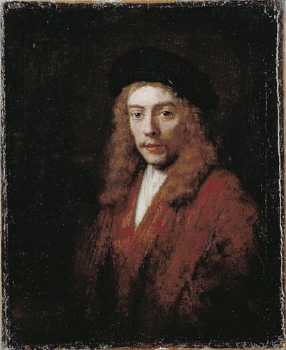 Décoration de bureau élégante avec le tableau sur toile Titus de Rembrandt