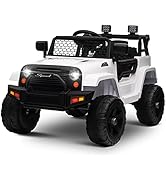 OTTARO 12V Kids Ride on Car Truck,Electric Cars for Kids w/Parent Remote Control, Spring Suspensi...