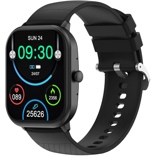 Denver AMOLED-Smartwatch, Schwarz, Pequeño, Casual