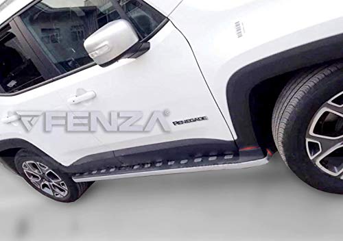 Estribos Laterales Negros para Jeep Renegade 2015-2021 miniatura 5