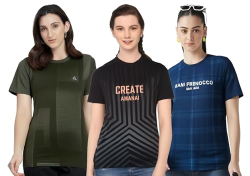 Image of SHAUN Women Dryfit T-Shirt (905W1 $P Pack of 1)