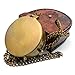 KHUMYAYAD Brass Pocket Compass Hand Made Fully Functional Compass Antique Nautical Replica Item with Leather Case.