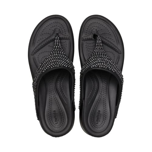Image of Crocs Women Boca Bling Flip Flop