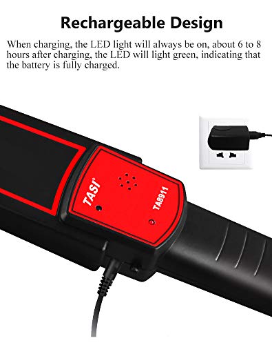 image for Hanchen Hand-held Metal Detector for Nails in Wood, Mobile Phone, Fact