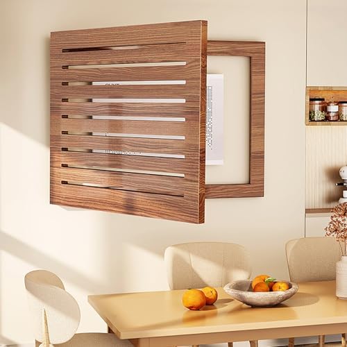 Elegant Electric Meter Box Cover - Farmhouse Decorative Art, White Wall Hanging, 40x30cm/15.7x11.8in - Stylish Home & Dorm Decor for Utility Box Protection