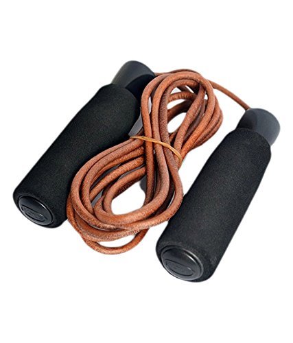 KOBO Imported Weighted Leather Jump Rope/Skipping Rope (B0114JSTIK) Amazon Price History, Amazon Price Tracker