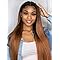 Light Yaki Lace Front Wigs Human Hair With Baby Hair 150% Density Glueless 13X6 Lace Frontal Wig Pre Plucked For Black Women Best Quality Brazilian Human Virgin Hair Frontal Wigs Sale - View #9