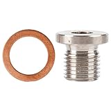 O2センサーの栓 M12 1.25mm 酸素 O2 ラムダセンサー ブランキングプラグキャップ バン オートバイ 車 アクセサリー