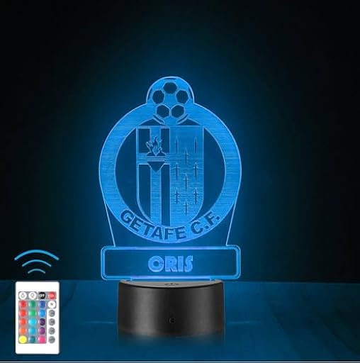 Riscko Lámpara Personalizada Equipos Fútbol. Regalos Originales Cumpleaños Infantiles.Regalos para Hombres, Día del Padre. Diseño Escudo Getafe C.F en Metacrilato | Ya disponible en tu tienda friki favorita! En mundofriki.es! Riscko Lámpara Personalizada Equipos Fútbol. Regalos Originales Cumpleaños Infantiles.Regalos para Hombres, Día del Padre. Diseño Escudo Getafe C.F en Metacrilato | Ya disponible en tu tienda friki favorita! En mundofriki.es!