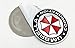 Kaolituis Umbrella Corporation Car Badge Circle Decals 2.95in Dia Resident Evil Stickers 3D Metal Label Emblems for Car Motorcycles,3PC