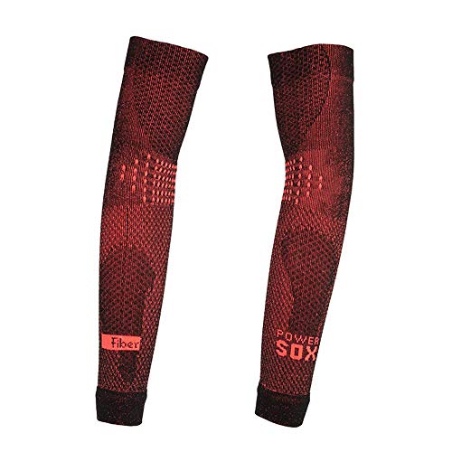 Manguito Fiber KNIT PowerSox (Vermelho, M1 - P1)