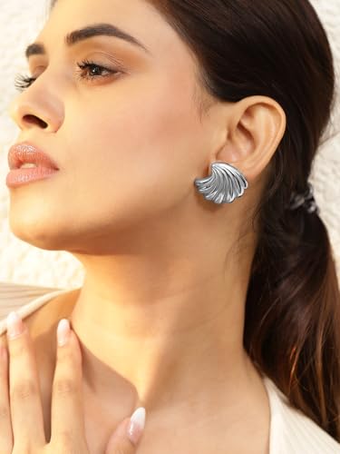 Image of Rubans Earrings Unique Design & Shapes Stylish Trendy Jewellery Gift for Women & Girls