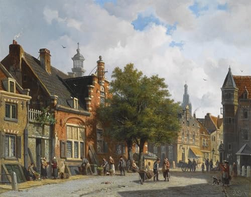 Impression Tableaux Graffiti d'Adrianus Eversen : poésie urbaine et soleil néerlandais 60x90cm