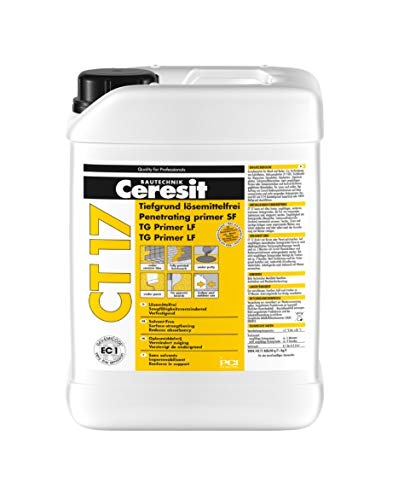 CERESIT CT 17 Tiefgrund Kunstharz Grundierung Wand Boden Tiefengrund 5 L