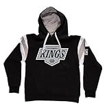 Calhoun NHL Surf & Skate Mens Varsity Retro Style Pullover Hoodie – The Coastal Collection (X-Large, LA Kings)