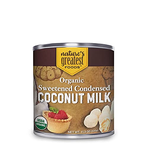 Buy Organic Sweetened Condensed Coconut Milk by Nature’s Greatest Foods
