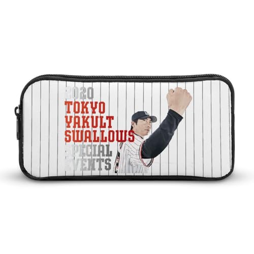 東京ヤクルトスワローズ文具ケース ペンケース 収納グッズ 筆箱 ペンバッグ 筆入れ 多機能 学用品収納 大容量軽量 伸縮性が良く、繰り返し使用可能 傷防止 防汚 掃除が簡単 いろいろな文房具を収納 オフィス小物 コスメバッグとして 男女兼用 携帯便利