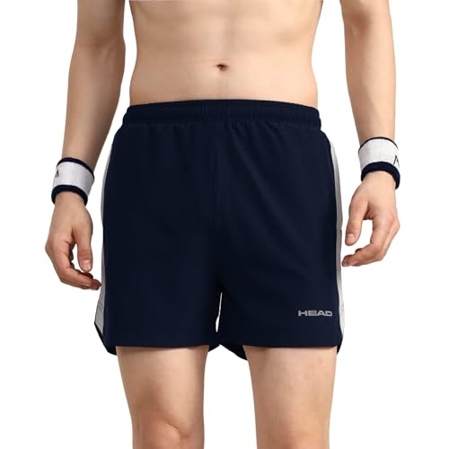Image of Head HPS-1116 Badminton Shorts for Mens, Colour - Navy