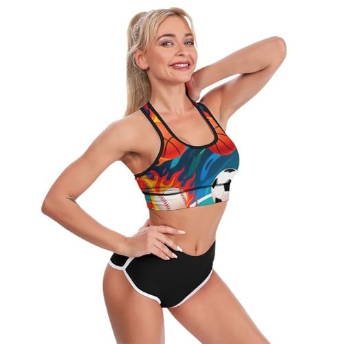 Women Girls Cozy Racerback Sports Vest Athletic Tank Underwear4