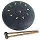 keepdrum TD8BK Zungentrommel Tongue Drum 20cm 11 Töne Schwarz