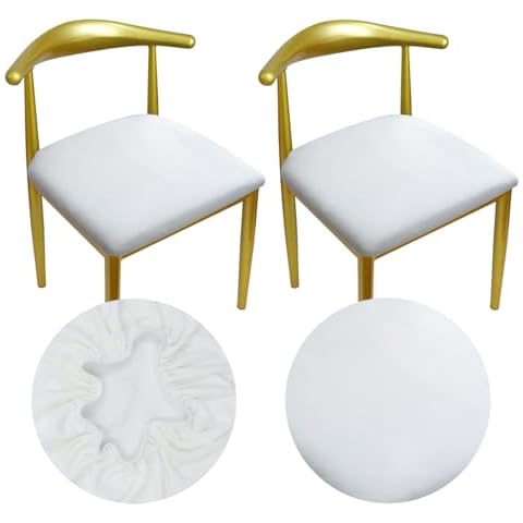 HuaLiSiJi Housse de Tabouret Velours Cover