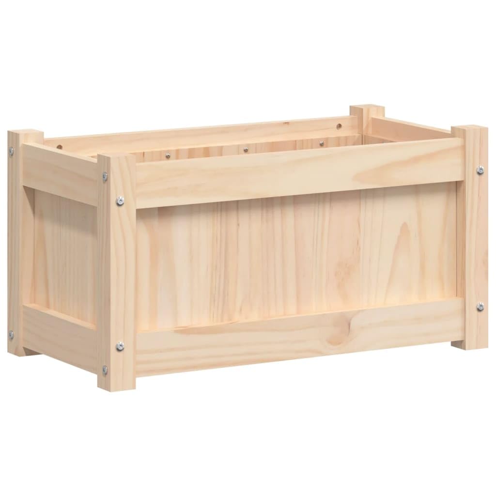 Vidaxl Garden Planter Flower Pot Outdoor Planter Box Plant Pot Solid Wood Pine