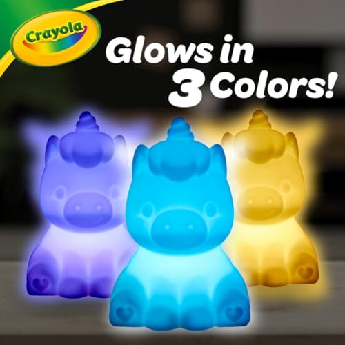 Crayola Light Ups - Unicorn, Reusable Holiday Craft, Glow In The Dark, Unicorn Gift for Kids, Decoration Craft, Toys & Gifts for Kids - image 5