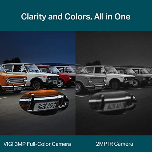 Image of TP-Link VIGI C230 2.8mm Lens Smart Security Camera | 3MP HD Full-Color Dome Network Camera | Built-in Microphone | IK10 Vandal-Proof | IP67 Waterproof | H.265+ | PoE /12V CCTV