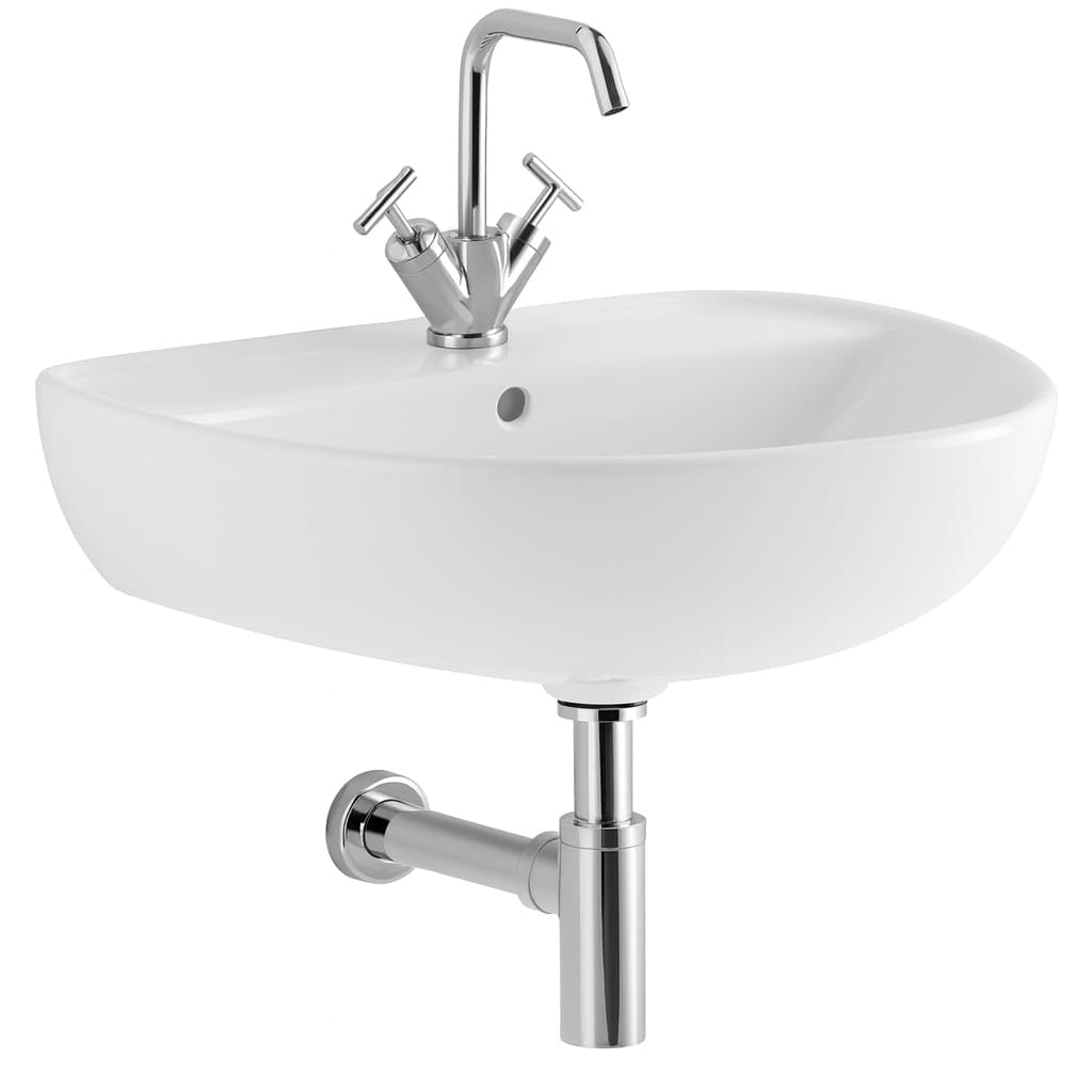 Lavabo Pozzi Ginori Colibri' 2 da 65cm sospeso