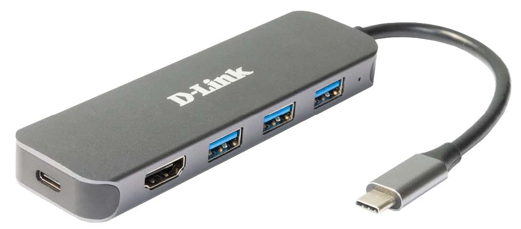 D-Link DUB-2333 5-in-1 USB-C Hub mit Power Delivery (PD 60W – Bild 3