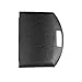 Tapa de la Batería, Carcasa Consola Accesorios Trasero Recambio Fácil de Instalar Resistente Profesional Carcasa Portátil Recambio Puerta Pieza Protector para PSP 1000 - Negro, Free Size