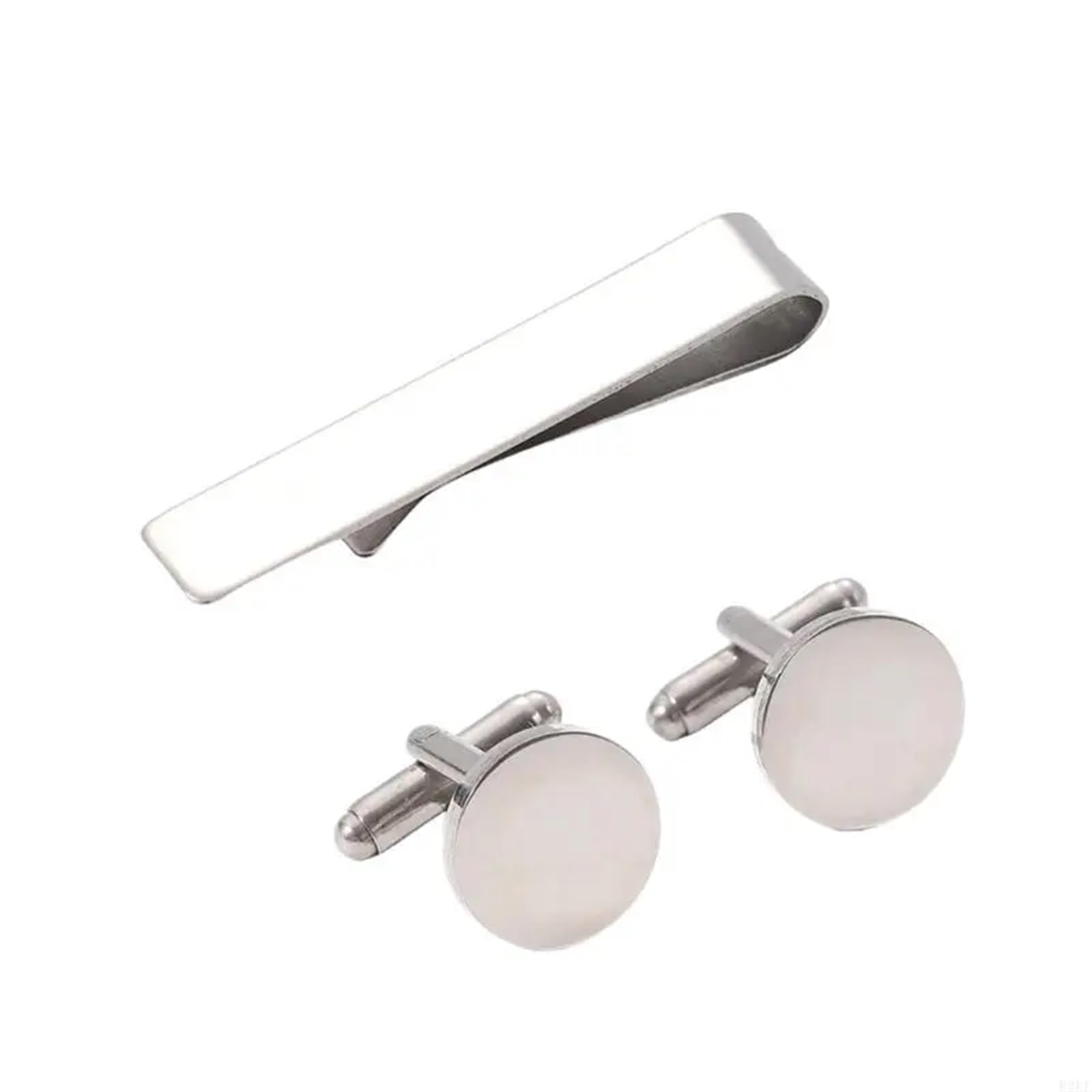 Juego de clip corbata y gemelos for hombre, adecuado for diversos eventos uso diario Para Hombres