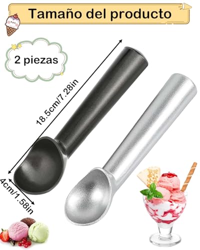 La Mejor Lista de Cuchara para servir helado los más solicitados. 26 Imagen adicional