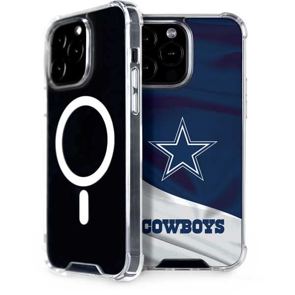 Skinit Phone Case Compatible with MagSafe iPhone 14 Pro Max - Officially Licensed NFL Dallas Cowboys Design