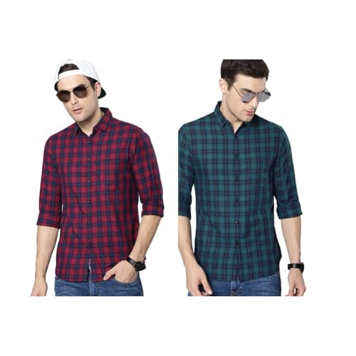 Image of Dennis Lingo Men's Slim Fit Shirt (Pack of 2)