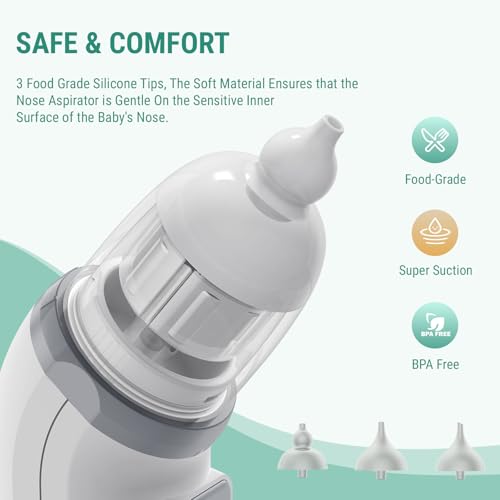 DSANM Electric Nasal Aspirator for Baby: 5-Level Suction - image 8