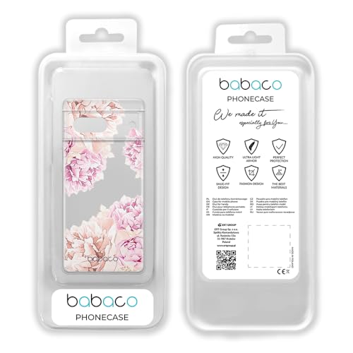 Coque Google Pixel 7 BABACO Flowers 001 silicone