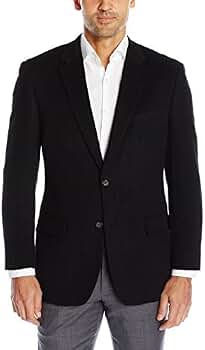 Palm Beach Men's Cotter Blazer, Black 