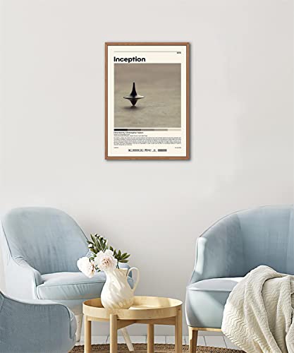 Inception Movie Poster Canvas Painting Wall Art Poster For Bedroom Living Room Aesthetic Decor 12X18Inch(30X45Cm) Unframe #TOP4