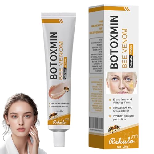 Rekulo Bee Venom Wrinkle Removal cream, Rekulo Bee Venom Cream, Bee Venom Wrinkle Removal Cream Set, Skincare Set With Bee Venom Firming Serum, Anti Aging Face Cream (1)