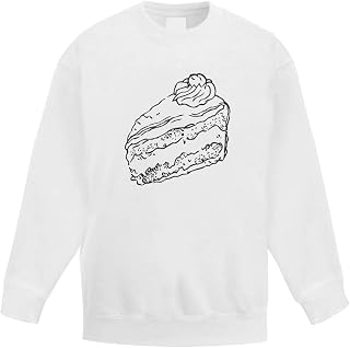 Azeeda 'Cake Slice' Kid's Sweatshirt/Jumper (12-13 Years) (KW00011909)