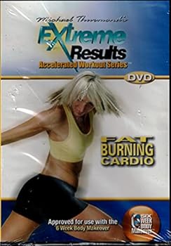 DVD Michael Thurmond's Extreme Results Accelerated Workout - Fat Burning Cardio Book
