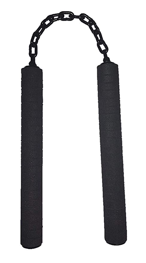 A.S Gallery Martial Arts Training Foam Nunchaku Black Colour (B0B5RKN47L) Amazon Price History, Amazon Price Tracker