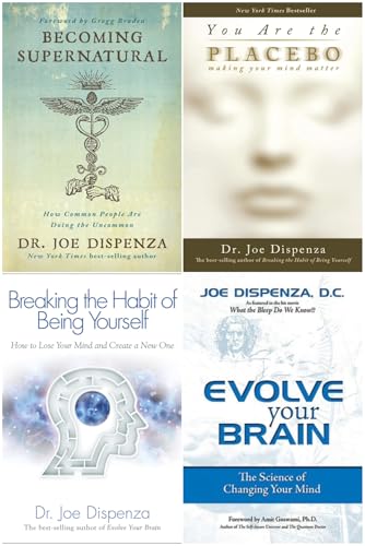 Joe Dispenza Bestselling 4-Book Collection Set - Transformational Guide to Mind, Body, and Personal Change