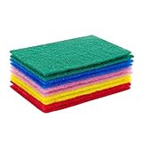 TOTOB Diamante Absorbente Reutilizable Fácil de Limpiar Lavavajillas Limpieza Cepillo de Doble Paño de Limpieza 10pc 15 × 10cm Hidratados De Plásticos Coche (Colour, One Size)