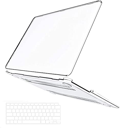 Keepahead 2 in 1 Soft Touch Laptop Hard Shell Cover Case with Keyboard Cover for MacBook Air 13 Inch A2337 A2179 A1932 2017 2018 2019 Released