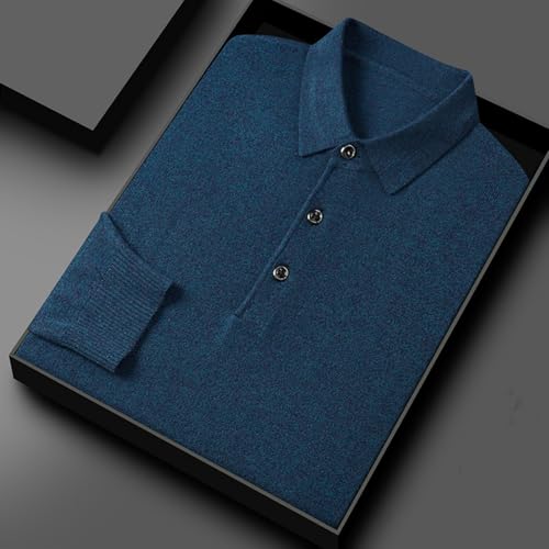 Spring and Autumn Men's Loose Leisure Top Collar Underwear Knitted Sweater Sweater2